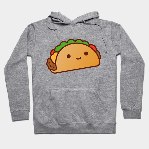 Cute Kawaii Taco Hoodie by Daytone